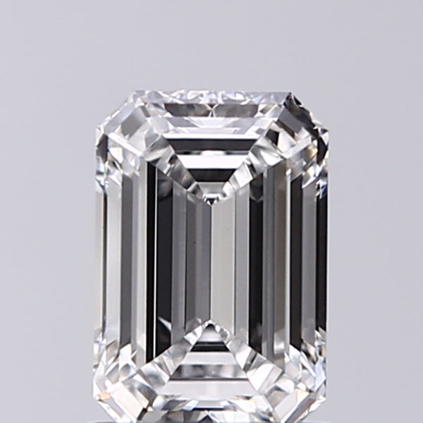 Lab-Grown 1.01 Carat Emerald Cut Diamond color E Clarity VS1, precious stones, engagement diamonds