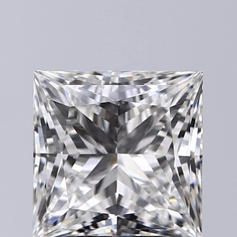 Lab-Grown 2.05 Carat Princess Cut Diamond color G Clarity VS1, precious stones, engagement diamonds