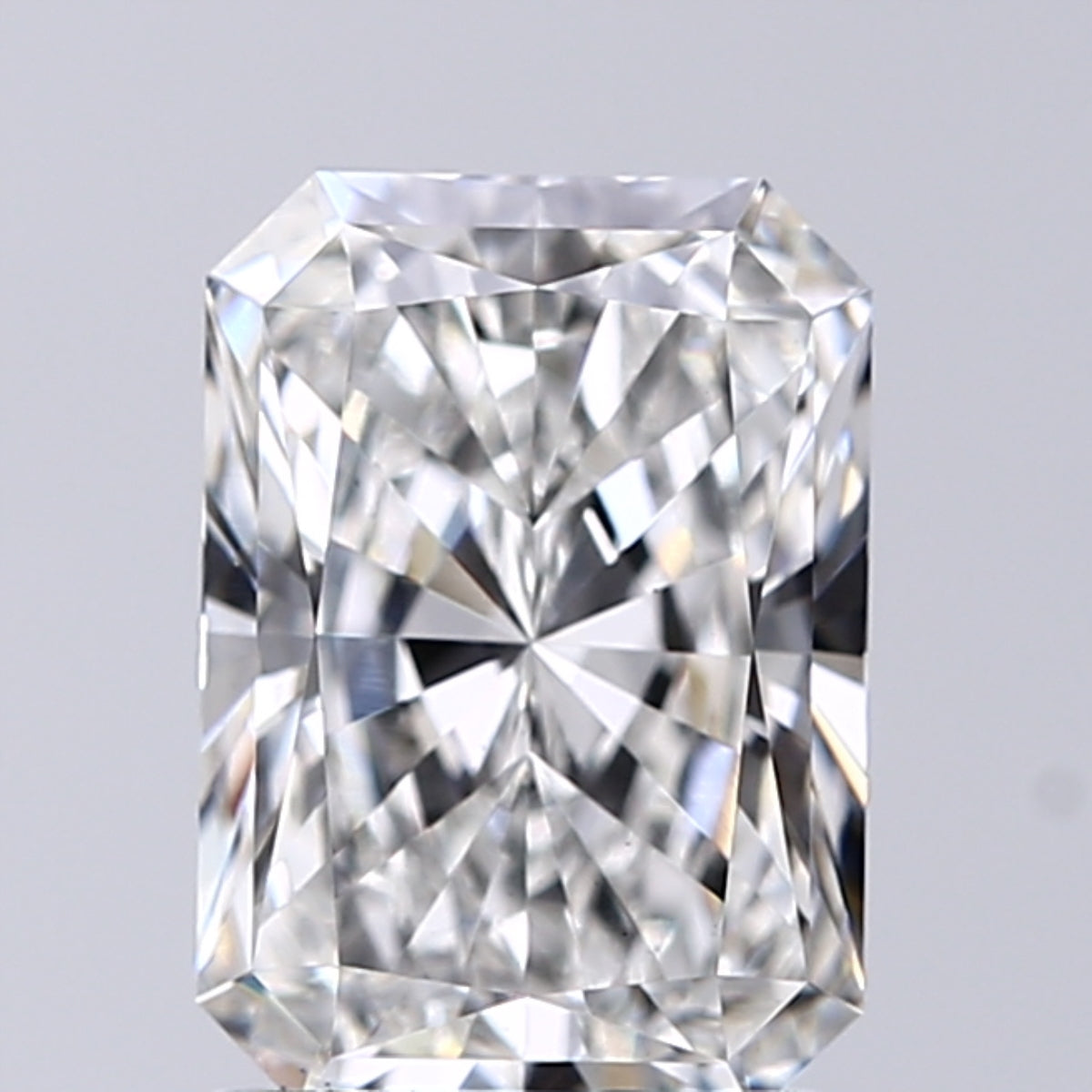 Lab-Grown 1.52 Carat Radiant Cut Diamond color F Clarity VS1, precious stones, engagement diamonds