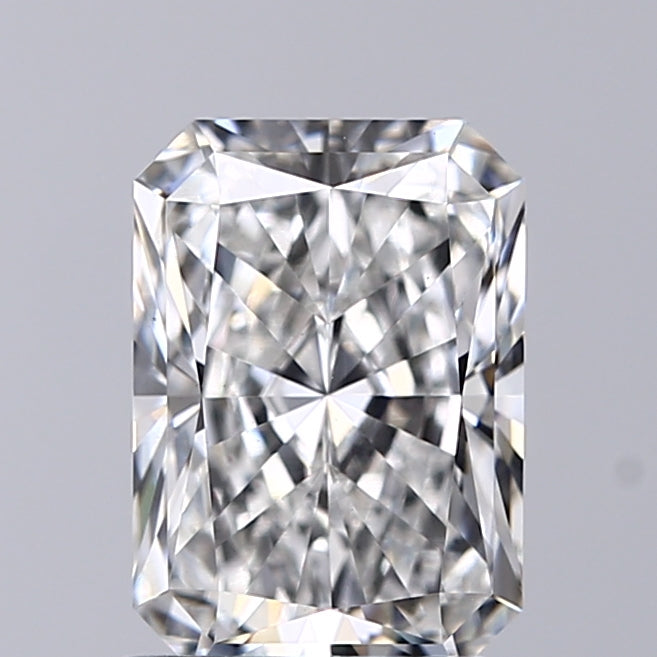 Lab-Grown 1.51 Carat Radiant Cut Diamond color F Clarity VS2, precious stones, engagement diamonds