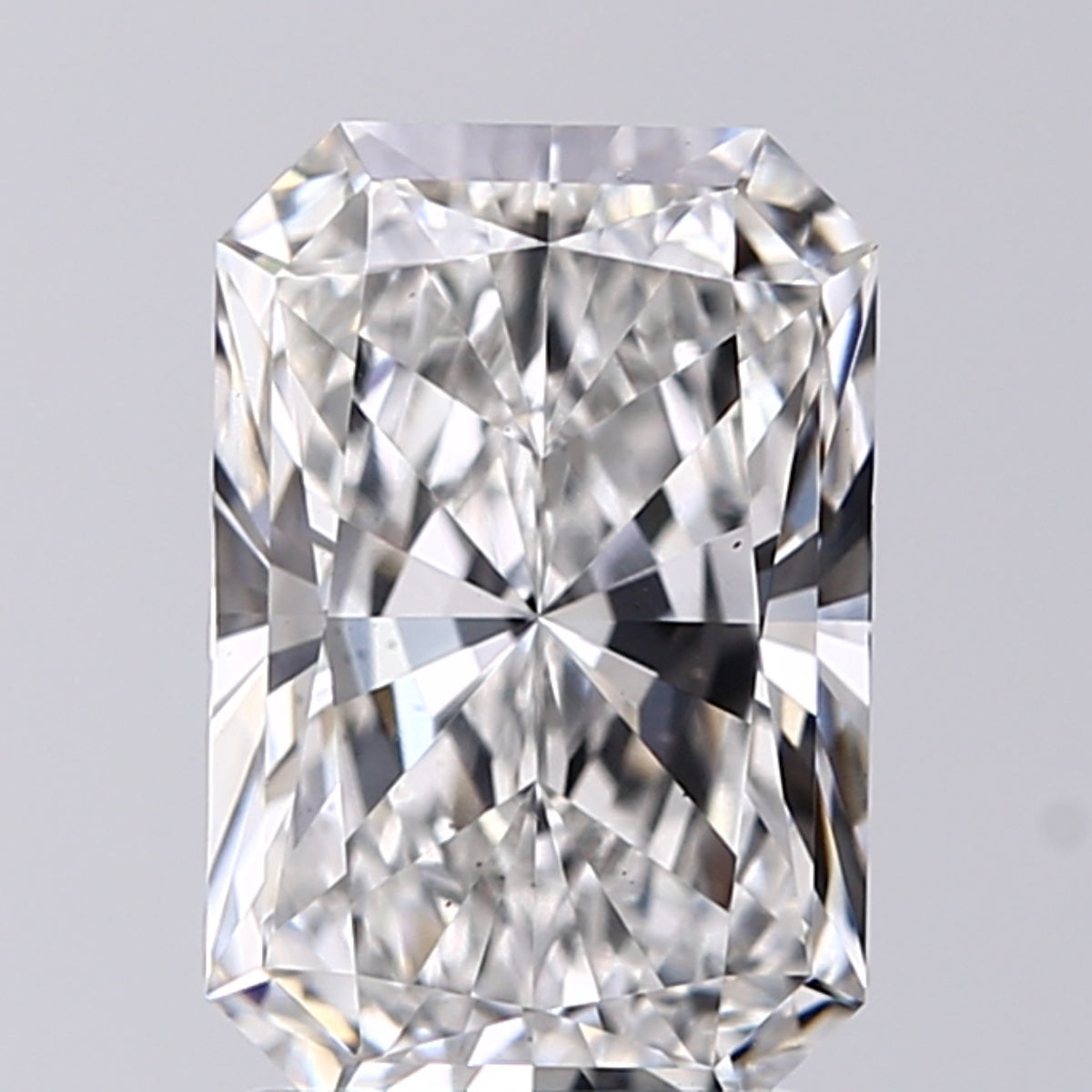 Lab-Grown 2.03 Carat Radiant Cut Diamond color G Clarity VS2, precious stones, engagement diamonds