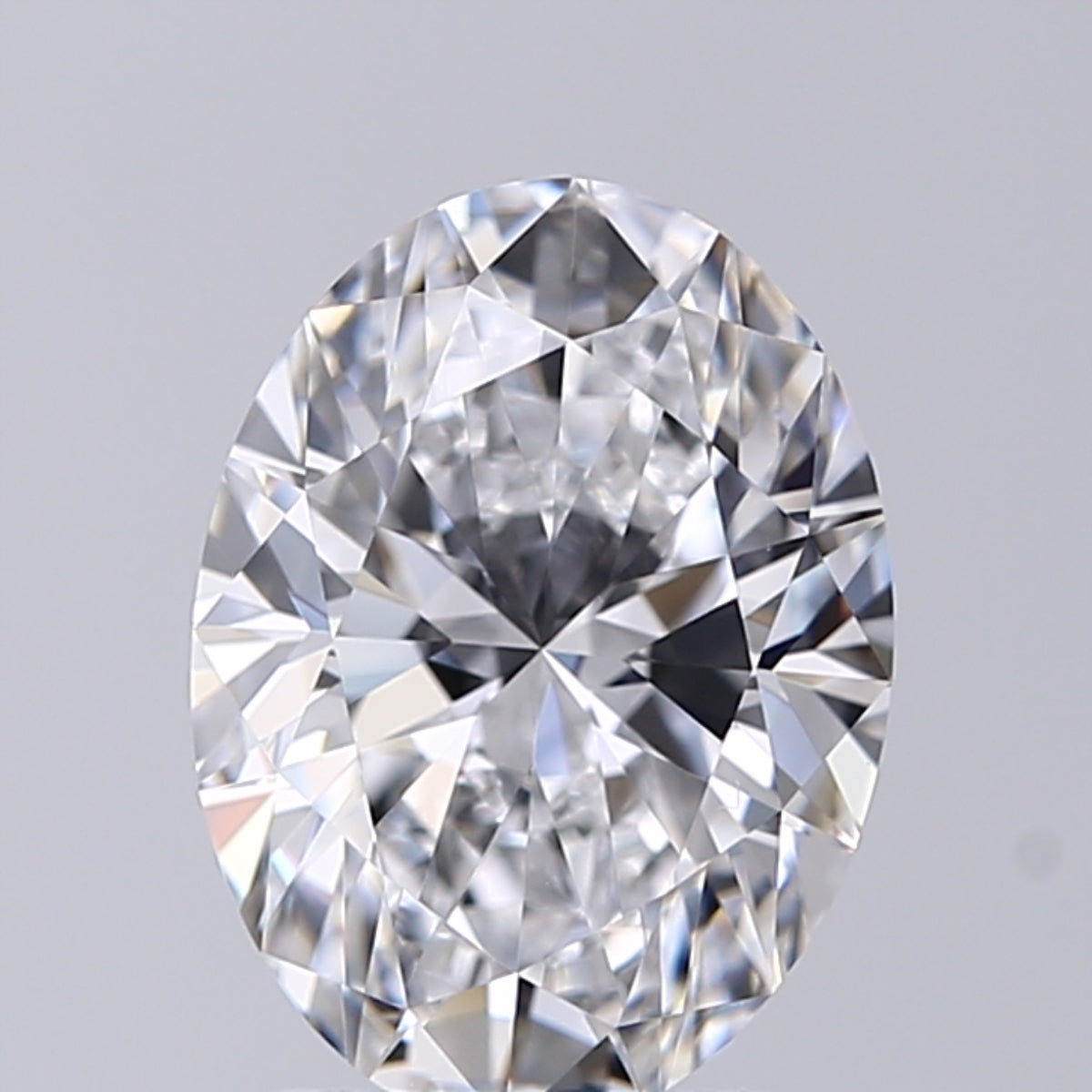 Lab-Grown 2.01 Carat Oval Shape Diamond color D Clarity IF, precious stones, engagement diamonds