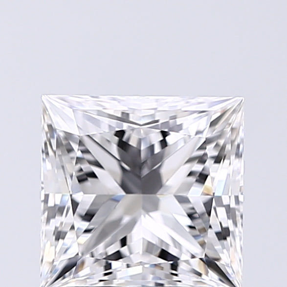 Lab-Grown 1.51 Carat Princess Cut Diamond color F Clarity VS1 With GIA Certificate, precious stones, engagement diamonds