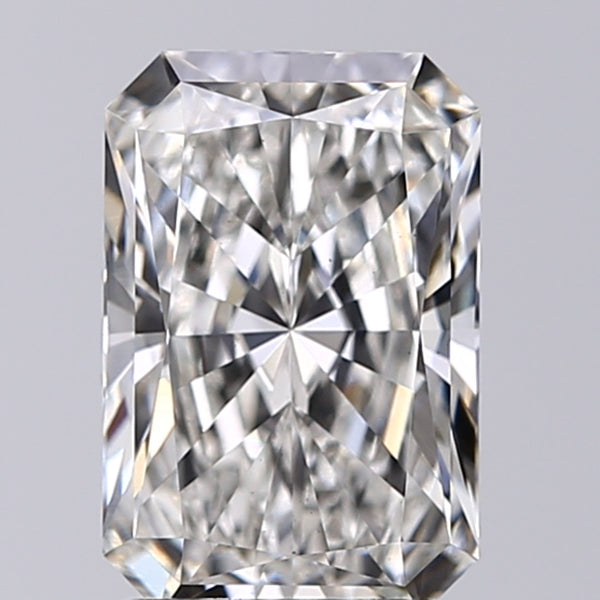 Lab-Grown 2.08 Carat Radiant Cut Diamond color G Clarity VS1, precious stones, engagement diamonds