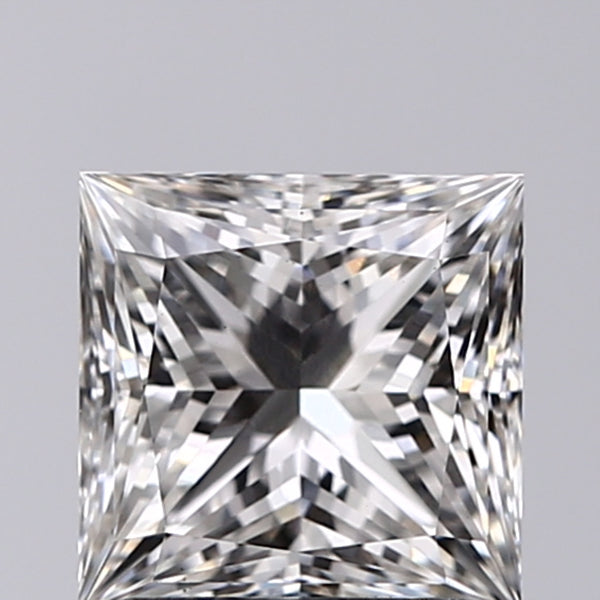 Lab-Grown 1.53 Carat Princess Cut Diamond color G Clarity VS1, precious stones, engagement diamonds
