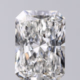 Lab-Grown 2.03 Carat Radiant Cut Diamond color F Clarity VS1, precious stones, engagement diamonds