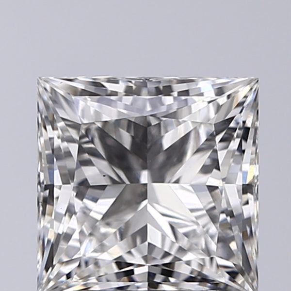 Lab-Grown 2.04 Carat Princess Cut Diamond color G Clarity VS1 With GIA Certificate, precious stones, engagement diamonds