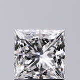 Lab-Grown 1.02 Carat Princess Cut Diamond color E Clarity VS1, precious stones, engagement diamonds