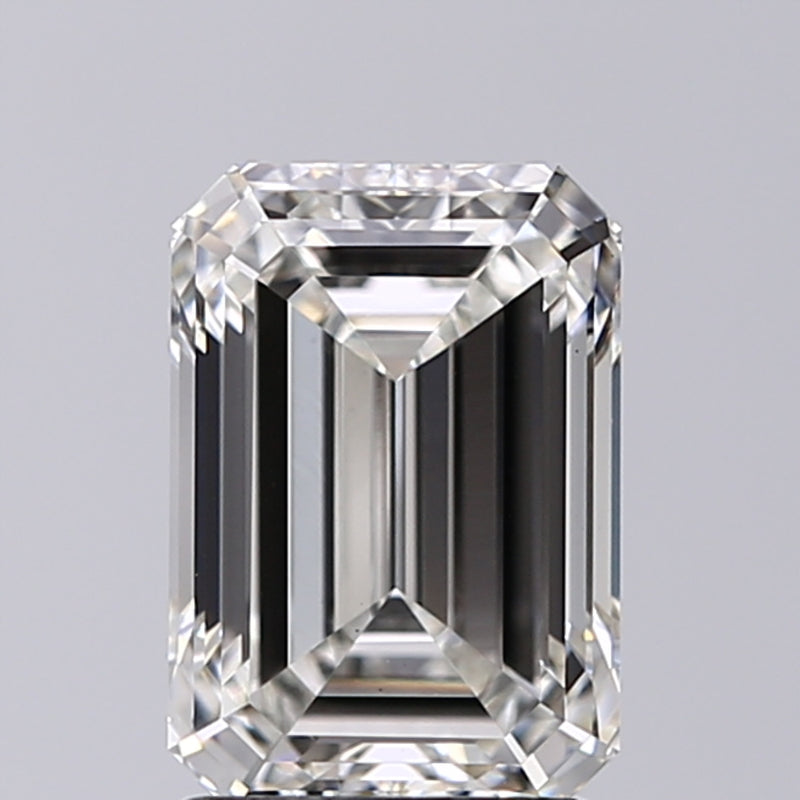 Lab-Grown 2.02 Carat Emerald Cut Diamond color G Clarity VS1, precious stones, engagement diamonds