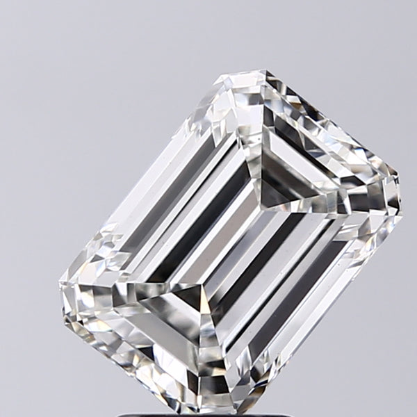Lab-Grown 3.51 Carat Emerald Cut Diamond color G Clarity VS1, precious stones, engagement diamonds