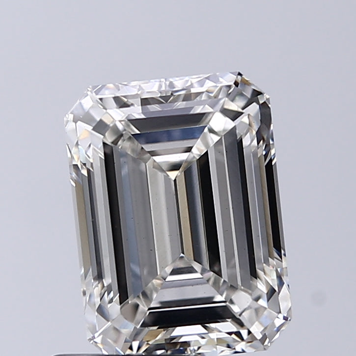 Lab-Grown 3.53 Carat Emerald Cut Diamond color H Clarity VS1, precious stones, engagement diamonds