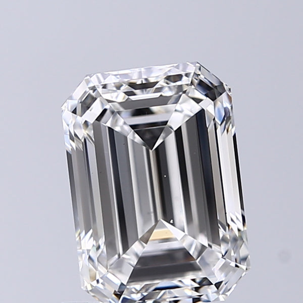 Lab-Grown 3.50 Carat Emerald Cut Diamond color F Clarity VS1, precious stones, engagement diamonds