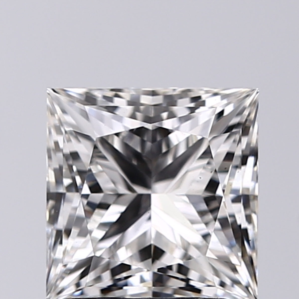 Lab-Grown 2.02 Carat Princess Cut Diamond color G Clarity VS1, precious stones, engagement diamonds