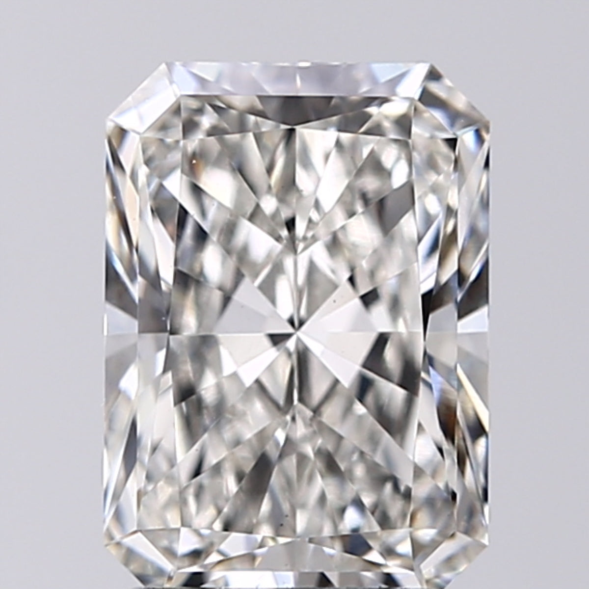 Lab-Grown 2.08 Carat Radiant Cut Diamond color G Clarity VS1, precious stones, engagement diamonds