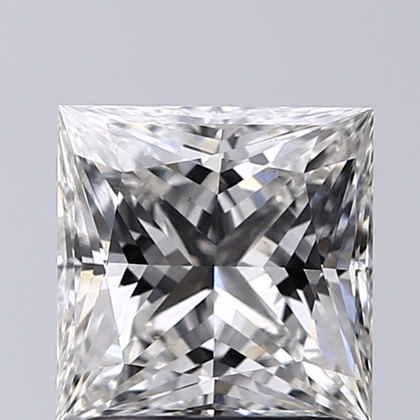 Lab-Grown 1.50 Carat Princess Cut Diamond color G Clarity VS1, precious stones, engagement diamonds