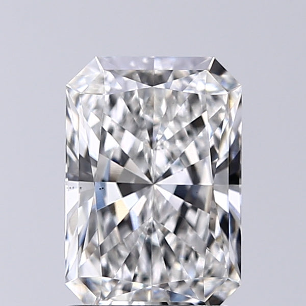 Lab-Grown 1.51 Carat Radiant Cut Diamond color E Clarity VS2, precious stones, engagement diamonds
