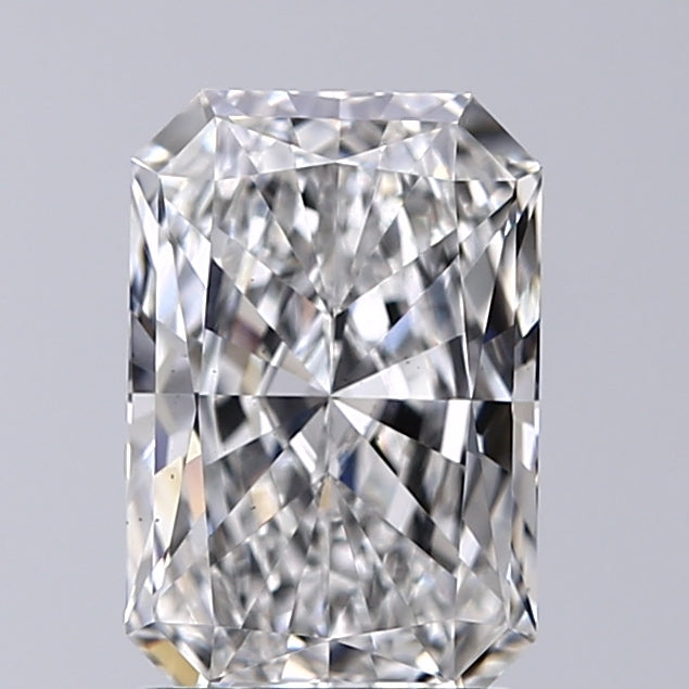 Lab-Grown 1.51 Carat Radiant Cut Diamond color F Clarity VS2, precious stones, engagement diamonds