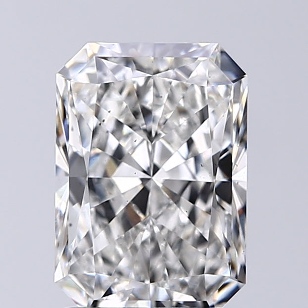 Lab-Grown 2.04 Carat Radiant Cut Diamond color F Clarity VS2, precious stones, engagement diamonds