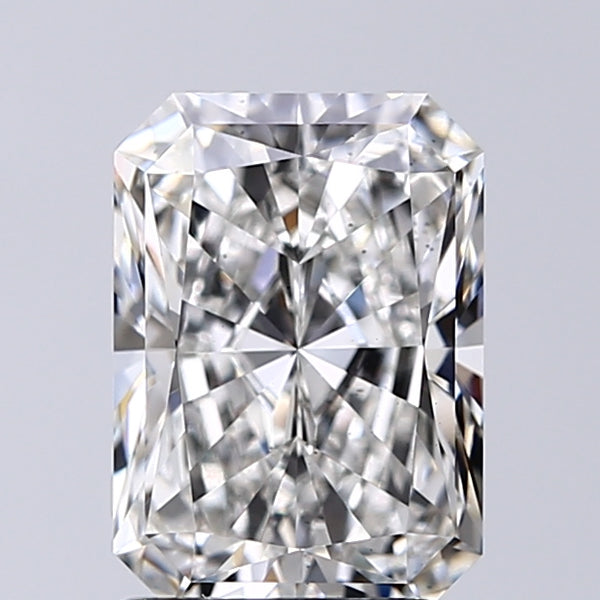 Lab-Grown 2.02 Carat Radiant Cut Diamond color G Clarity VS2, precious stones, engagement diamonds