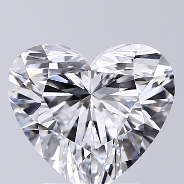 Lab-Grown 2.04 Carat Heart Shape Diamond color D Clarity VVS2 With GIA Certificate, precious stones, engagement diamonds