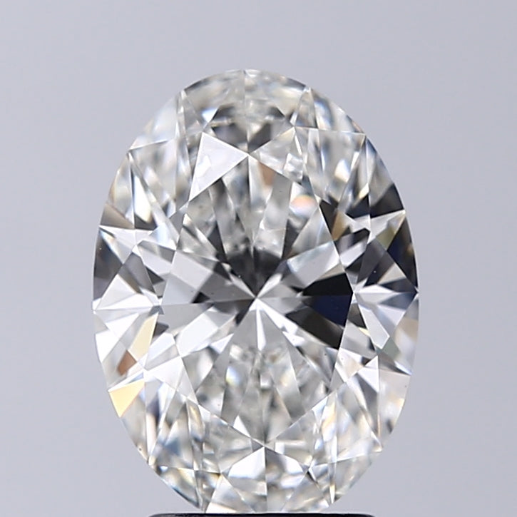 Lab-Grown 2.53 Carat Oval Shape Diamond color G Clarity VS1 With GIA Certificate, precious stones, engagement diamonds