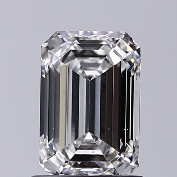 Lab-Grown 1.05 Carat Emerald Cut Diamond color F Clarity VS1, precious stones, engagement diamonds