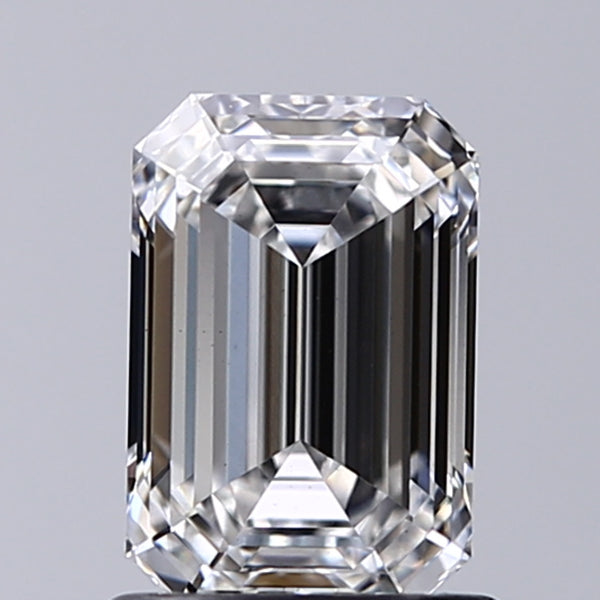 Lab-Grown 1.00 Carat Emerald Cut Diamond color F Clarity VS1, precious stones, engagement diamonds