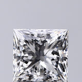 Lab-Grown 1.15 Carat Princess Cut Diamond color E Clarity VS1, precious stones, engagement diamonds