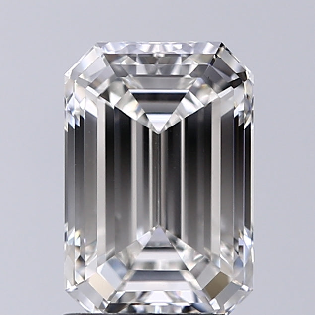 Lab-Grown 2.10 Carat Emerald Cut Diamond color G Clarity VVS2, precious stones, engagement diamonds