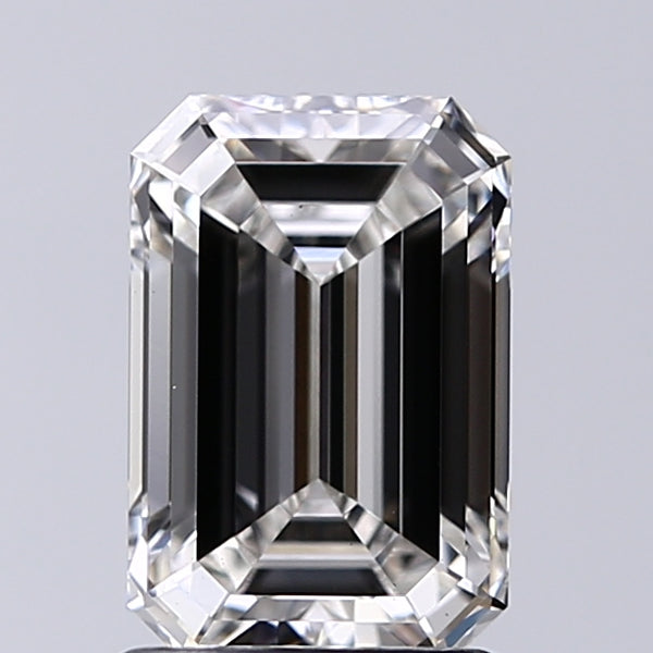 Lab-Grown 1.54 Carat Emerald Cut Diamond color G Clarity VS1, precious stones, engagement diamonds