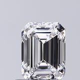 Lab-Grown 1.01 Carat Emerald Cut Diamond color D Clarity VVS1, precious stones, engagement diamonds