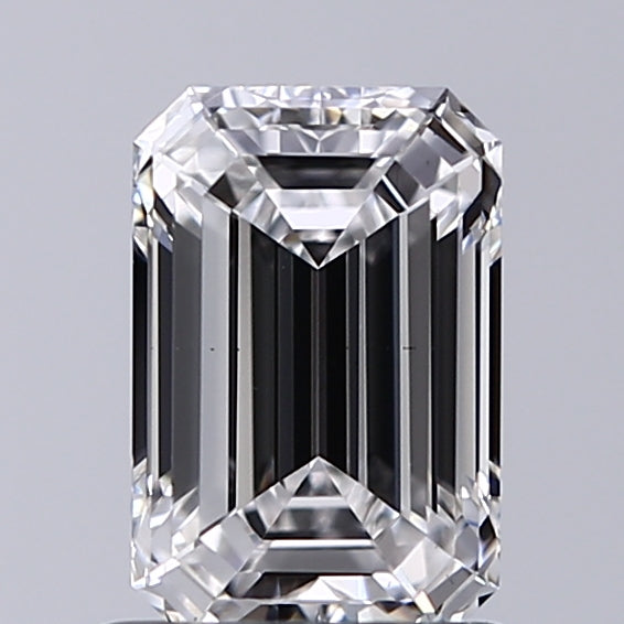 Lab-Grown 1.12 Carat Emerald Cut Diamond color D Clarity VS2 With GIA Certificate, precious stones, engagement diamonds