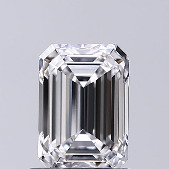 Lab-Grown 1.01 Carat Emerald Cut Diamond color D Clarity VVS1, precious stones, engagement diamonds