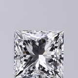 Lab-Grown 1.01 Carat Princess Cut Diamond color D Clarity VVS2 With GIA Certificate, precious stones, engagement diamonds