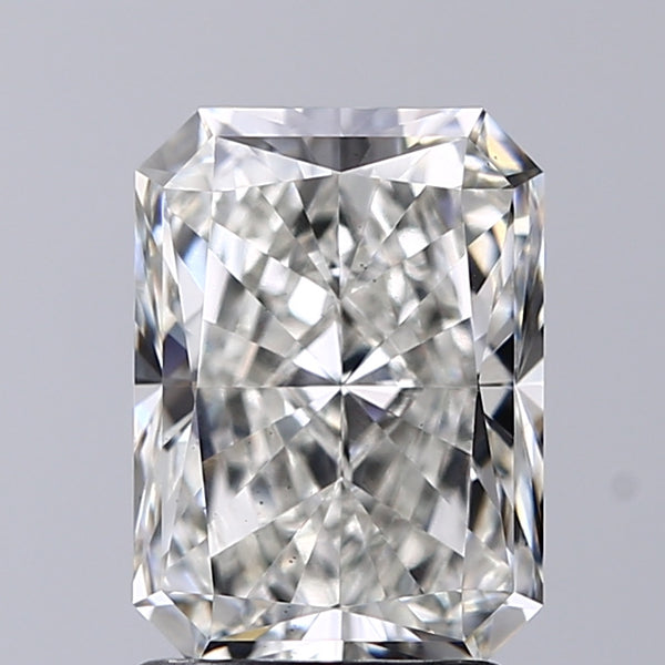 Lab-Grown 2.02 Carat Radiant Cut Diamond color G Clarity VS1, precious stones, engagement diamonds