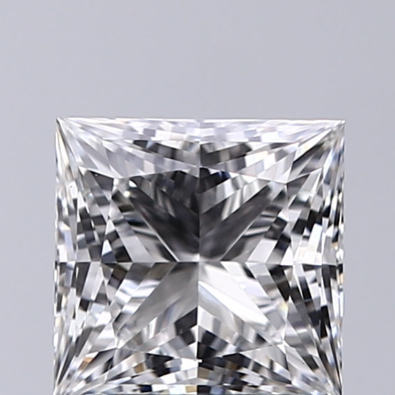 Lab-Grown 1.20 Carat Princess Cut Diamond color E Clarity VVS2, precious stones, engagement diamonds