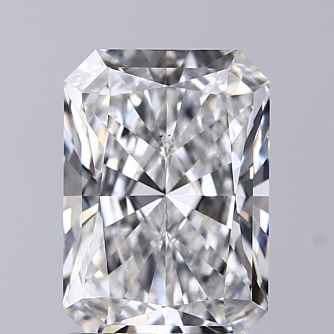 Lab-Grown 1.51 Carat Radiant Cut Diamond color E Clarity VS1, precious stones, engagement diamonds