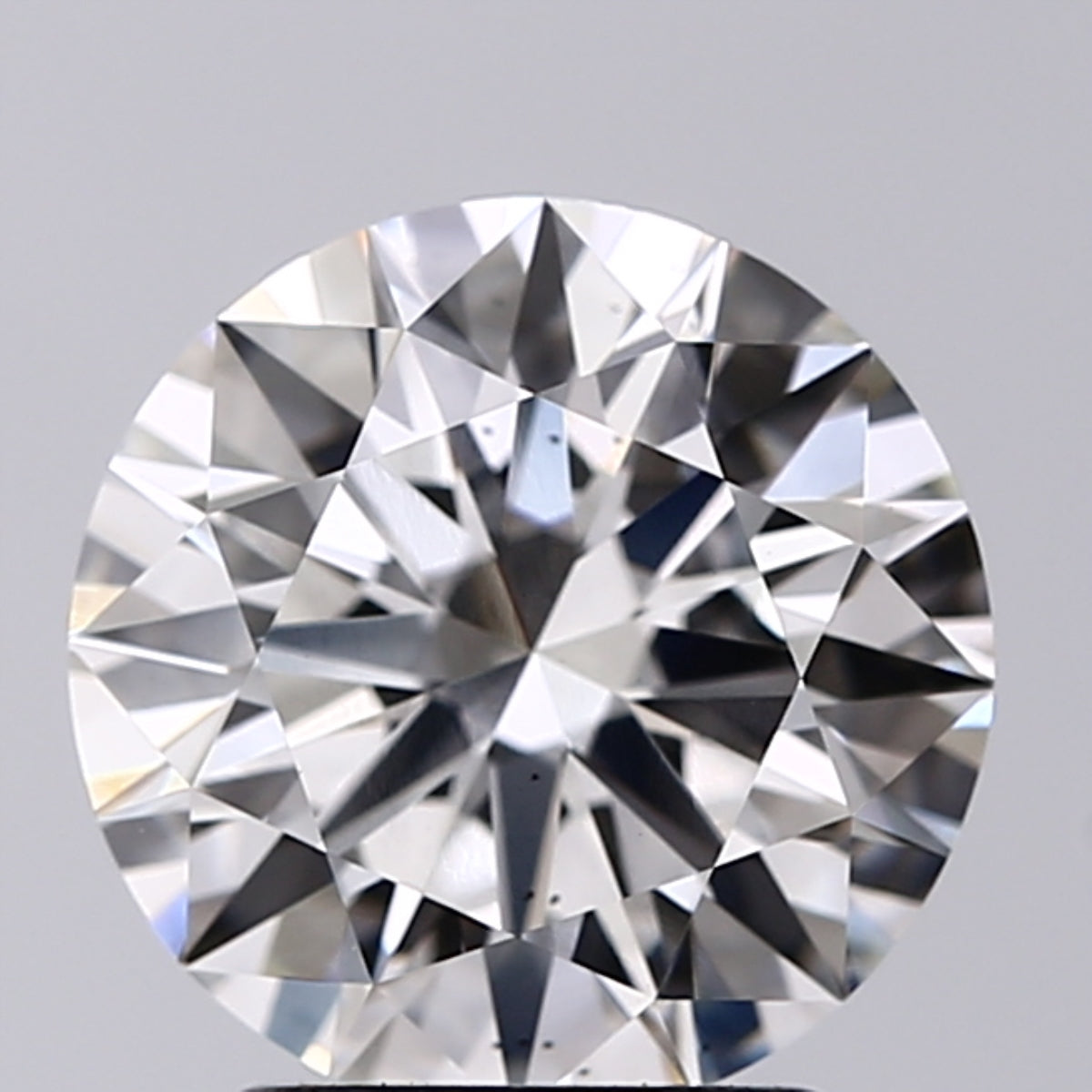 Lab-Grown 2.34 Carat Round Brilliant Diamond color G Clarity VS2, precious stones, engagement diamonds