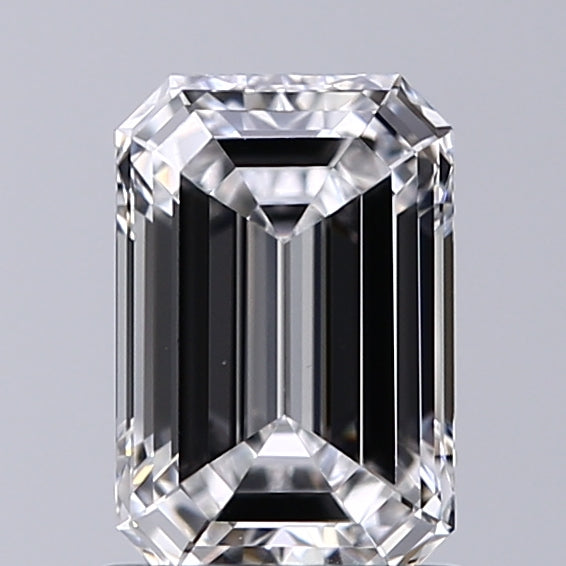 Lab-Grown 1.07 Carat Emerald Cut Diamond color D Clarity VVS2 With GIA Certificate, precious stones, engagement diamonds