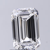 Lab-Grown 3.51 Carat Emerald Cut Diamond color E Clarity VVS2 With GIA Certificate, precious stones, engagement diamonds