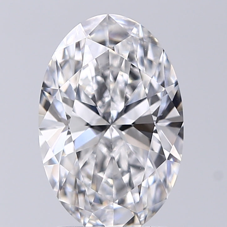 Lab-Grown 2.01 Carat Oval Shape Diamond color D Clarity VVS1 With GIA Certificate, precious stones, engagement diamonds