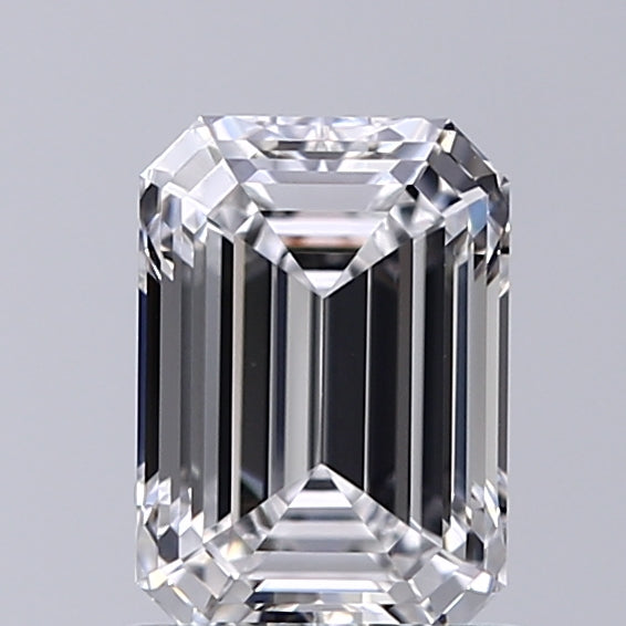 Lab-Grown 1.02 Carat Emerald Cut Diamond color D Clarity VVS1 With GIA Certificate, precious stones, engagement diamonds