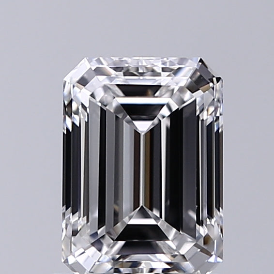 Lab-Grown 1.01 Carat Emerald Cut Diamond color D Clarity VVS1 With GIA Certificate, precious stones, engagement diamonds