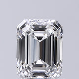 Lab-Grown 1.01 Carat Emerald Cut Diamond color E Clarity VVS2, precious stones, engagement diamonds