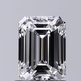 Lab-Grown 1.02 Carat Emerald Cut Diamond color D Clarity VVS1 With GIA Certificate, precious stones, engagement diamonds