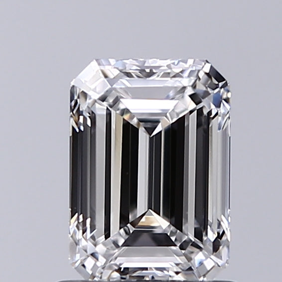 Lab-Grown 1.01 Carat Emerald Cut Diamond color D Clarity VS1 With GIA Certificate, precious stones, engagement diamonds