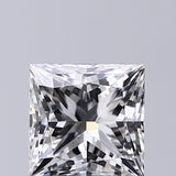 Lab-Grown 1.01 Carat Princess Cut Diamond color E Clarity VVS2, precious stones, engagement diamonds