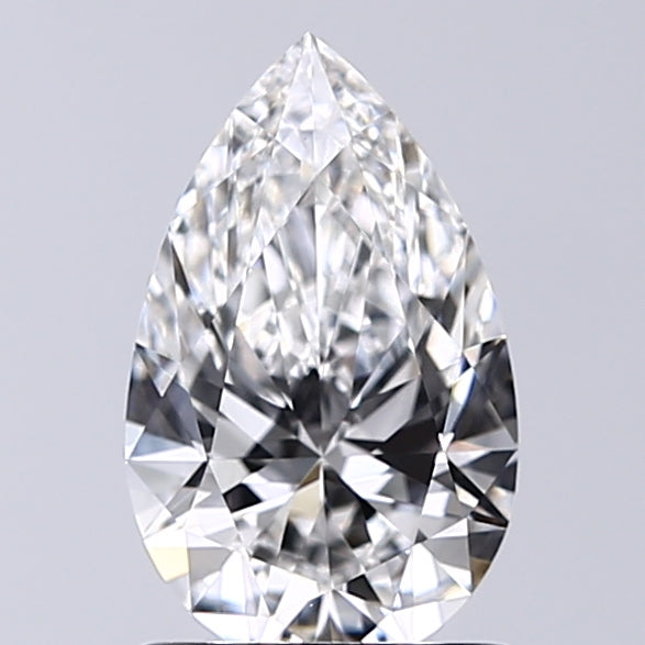 Lab-Grown 1.08 Carat Pear Shape Diamond color E Clarity VS1, precious stones, engagement diamonds