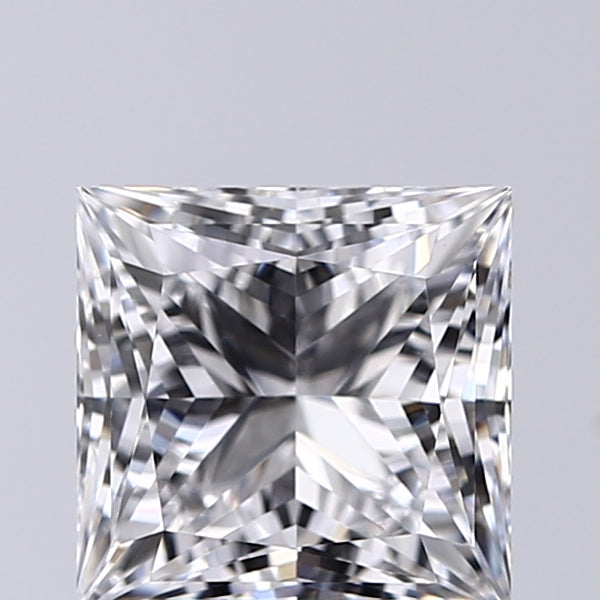 Lab-Grown 1.51 Carat Princess Cut Diamond color D Clarity VVS2 With GIA Certificate, precious stones, engagement diamonds