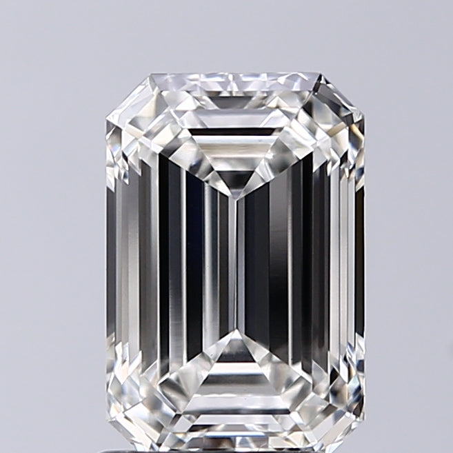Lab-Grown 2.03 Carat Emerald Cut Diamond color G Clarity VS1, precious stones, engagement diamonds